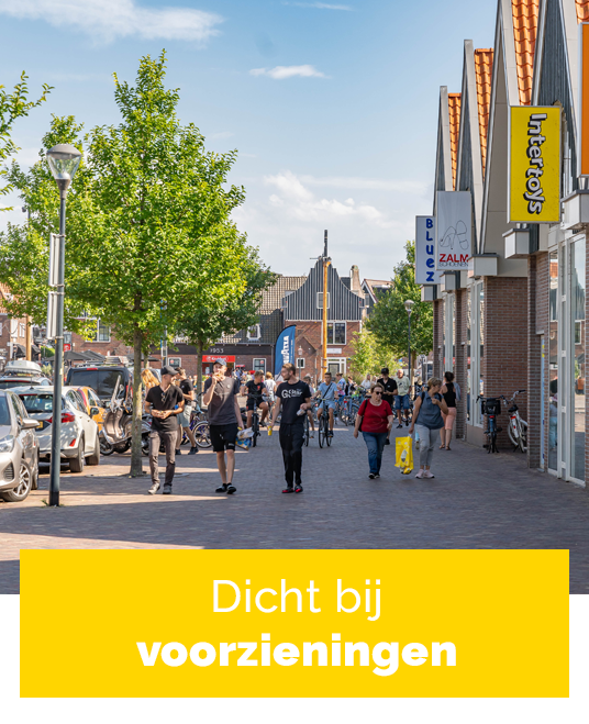 Dicht bij voorzieningen