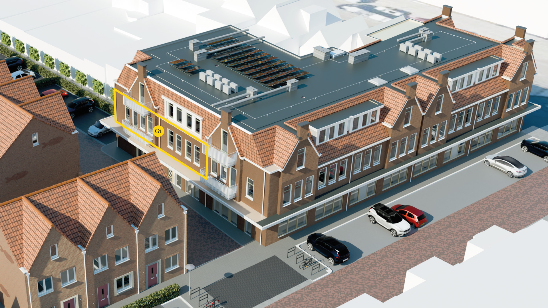 Plattegrond appartement G1