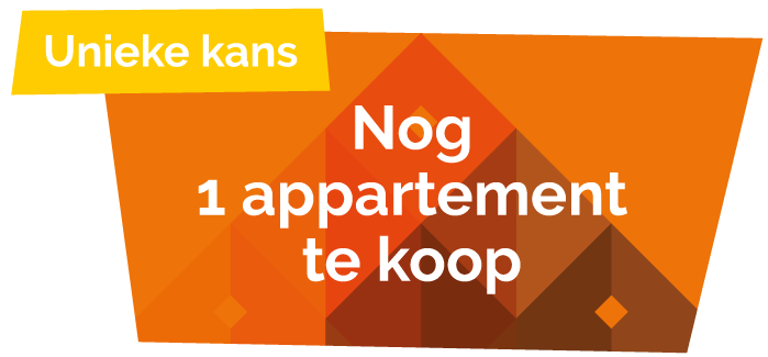 Unieke kans: nog 1 appartement te koop